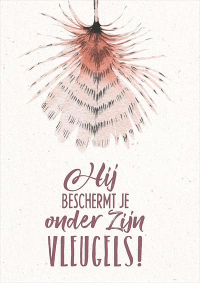 MajesticAlly metalen wandbord | A4-formaat | Onder zijn vleugels | Metal Deco | Christelijke decoratie | Cadeau