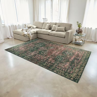 LOBERON Vloerkleed Incantaro groen