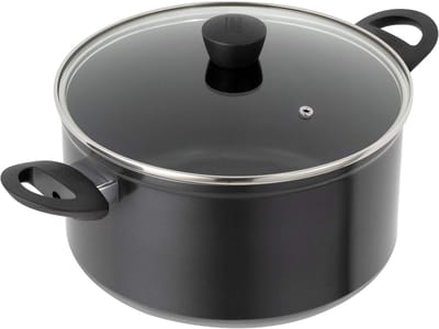 Duurzame Aluminium Kookpan met Antiaanbaklaag - Inductie Geschikt - 2.2 Liter, 18 cm