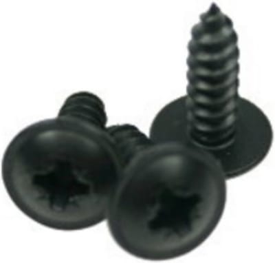 Adam Hall 5544BLK Spanplatenschroef set,20 Stk.,Flachhoofd 12mm - Schroeven