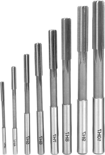 Dailygoods - 8-delige spanningsgereedschapsset - H7-raspahle - Voor nauwkeurig raspen - Hoogwaardige hogesnelheidsstaal - Accessoires voor metaalbewer...