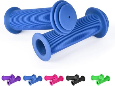 Antislip Kinderfietshandgrepen - 22 mm Stuurgrepen voor Kinderen - Rubber Handvatten voor Fietsen, Scooters en Driewielers