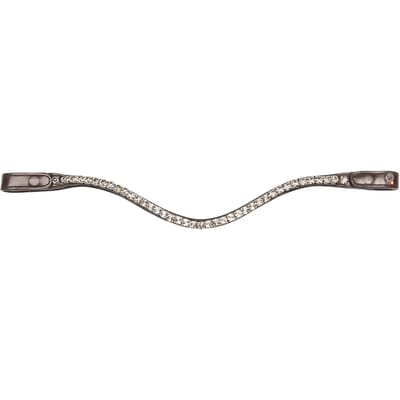 X Line Shine Frontriem, Bruin - Bijna Uitverkocht!
