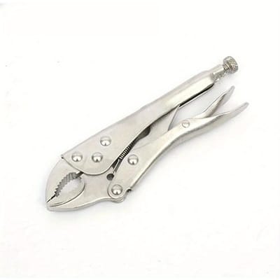 5 Inch Rechte Bek Klem Vergrendelende Mollenkniptang Bankschroef Klem Tang Lasgereedschap voor Houtbewerking white