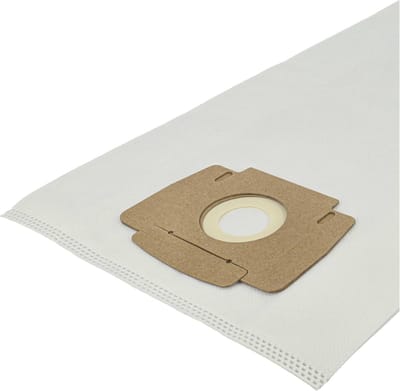 Stofzuigerzakken - Reservezakken - Stofvrij Werken - Dubbellaags Vlies - 455 x 24 cm - Wit