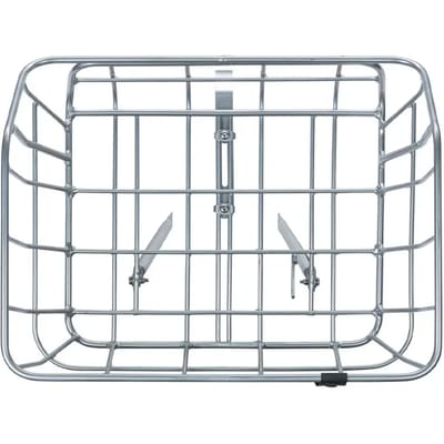 Basil Portland Fietsmand - Voorop - 25 Liter - Chroom