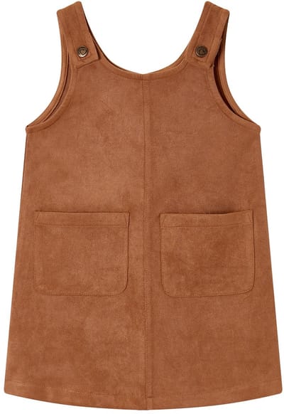 Someone LIZANNE-SG-50-A Meisjes Jurk - DARK BEIGE