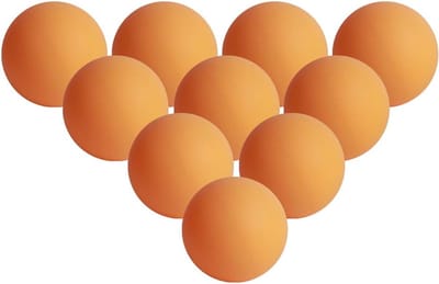 Tafeltennisballen Set - Bal Spelletjes - Indoor Outdoor Sport - Naadloos Hoge Elasticiteit - 40+ Diameter - Geel