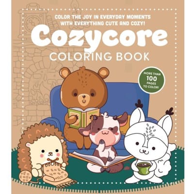 Cozycore Coloring Book - Chartwell Coloring Books - Editors of Chartwell Books