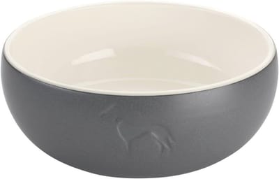Keramische Voerbak voor Honden en Katten 900 ml - Grijs