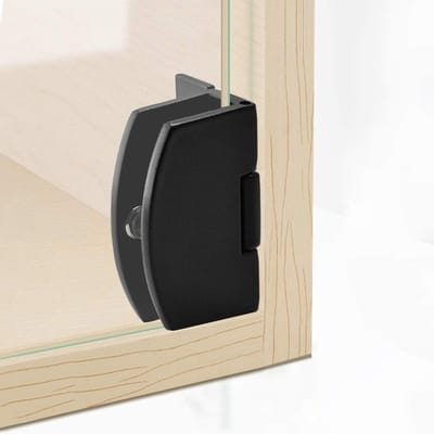 Duurzame Deurklem voor Glasdeuren, Zinklegering Hinge voor 5-8mm Glas, Perfect voor Kasten en Meubels