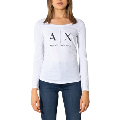 Armani Exchange Dames Witte T-Shirt