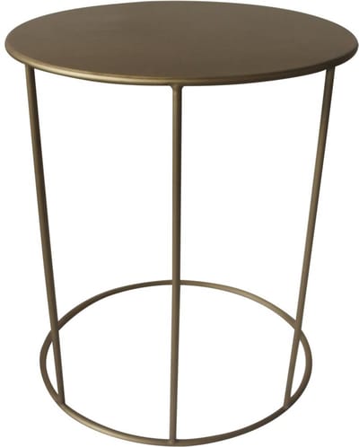 Lesli - Living - Bijzettafel - Emma - 40x54,5 - cm - goudkleurig