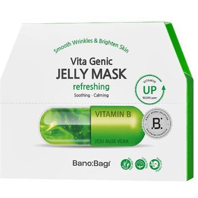 BANOBAGI Vita Genic Jelly Mask Verfrissend Kalmerend Balancerend 30g x 10 Vellen green