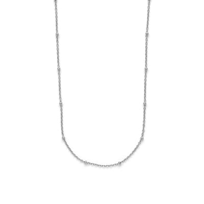 Luxenter Ketting met rhodiumafwerking