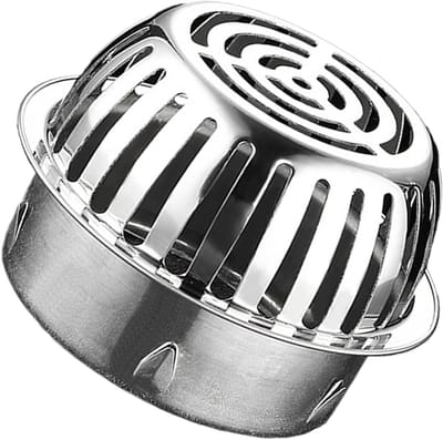Afvoerrooster Vloer - Zeefrooster Douche - Water Afvoeren - Roestvrij Staal - 110 mm - Zilverkleurig
