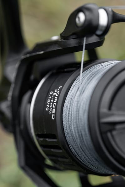 Zebco Loaded Spin FD – Ultralichte Spinmolen met Gevlochten Lijn - Maat : 1000FD - 0.14mm PE Braid