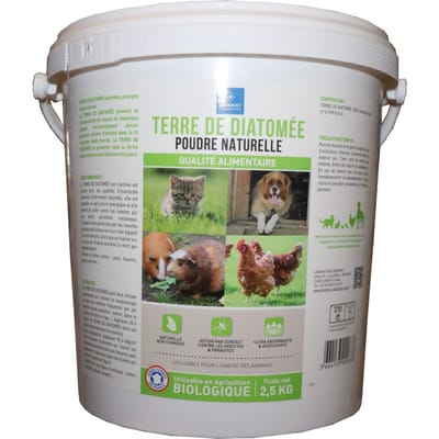 2x2.5kg Demavic Diatomeeënaarde voor o.a. Dierenkooien