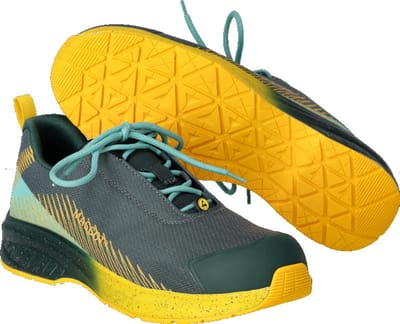 Mascot Footwear Customized Veiligheidsschoenen laag F1600-909 - bosgroen/zonnegeel - 38