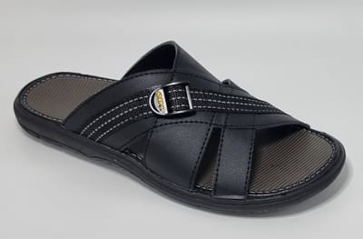 Walking - Slippers Heren - Licht Gewicht Heren Slippers - Slippers met een Zacht Voetbed - Zwart – Maat 39