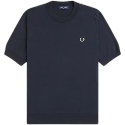 Fredperry T-Shirt Fp Cotton Knitted T-Shirt - Fashion Wear - Volwassen