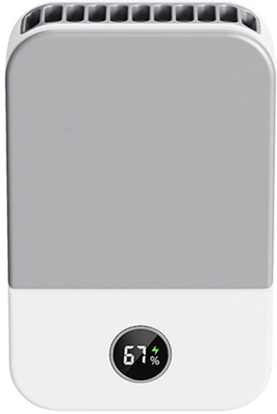 Draagbare nekventilator - Krachtige USB-ventilator | Miniventilator | Bureauventilator | Draagbare ventilator | Nekventilator - Wit