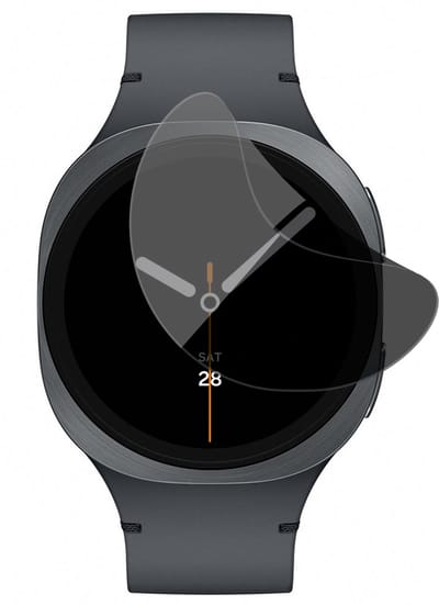 Privacy Screenprotector geschikt voor Samsung Galaxy Watch 8 44mm - 1x FlexGuard Screen Protector
