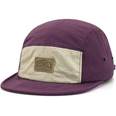 Japanse Pet Retro Vijfdelige Pet Kleurblokkering Buiten Baseballpet Vier Seizoenen Zachte Rand Baseballpet Dames Sneldrogende Stof Pet (55-58CM) beige