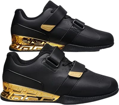 Livano Powerlift Schoenen - Powerlifter - Weightlifting - Squat - Gewichthef - Gym Schoenen - Sneaker - Zwart - Maat 39.5