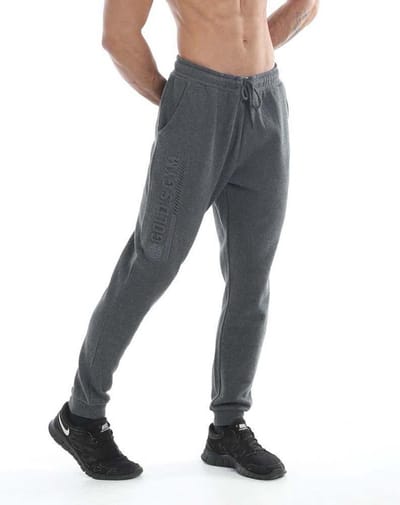 Embossed Jogging donker grijs - s