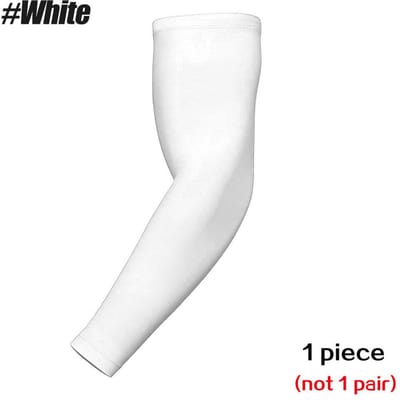 1 Stuk Koelende UV Zon Bescherming Armmouwen Tattoo Onderarm Covers Anti-Slip Ideaal Voor Hardlopen Fietsen Basketbal Voetbal Volleybal XS（old）