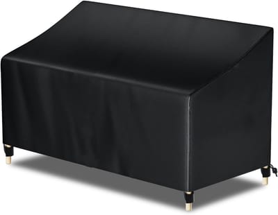Beschermhoes voor tuinbanken, waterdicht 210D polyester, 3-zits, 160 x 70 x 60 / 88 cm