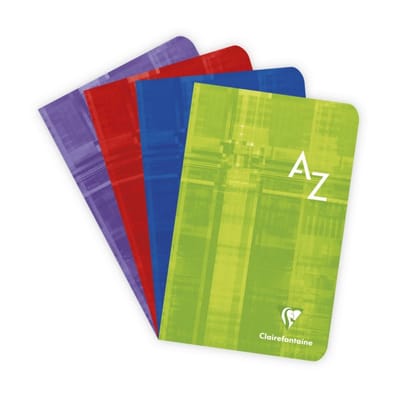 Clairefontaine 3608C, Patroon, Verschillende kleuren, 96 vel, 90 g/m², Softcover, Universeel