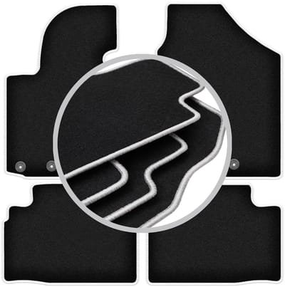 CARLUX-SILVER automatten voor: Hyundai Tucson II SUV (2009-2015)