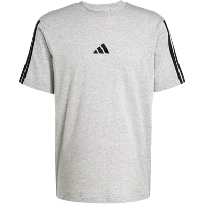 T-shirt van eenvoudige jersey adidas Essentials 3-Stripes