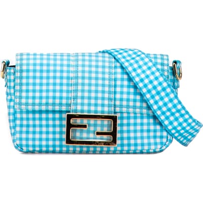 Baguette Gingham Schoudertas