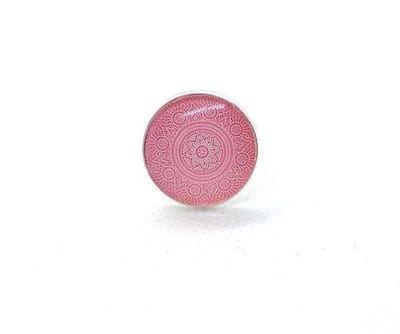 2 Love it Mandala Roze - Ring - Verstelbaar in maat
