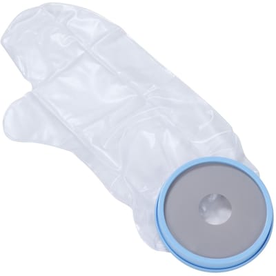 Armgipshoes Herbruikbaar Waterdichte Wondgenezing Beschermer voor Douchen Baden Half Arm Type 2