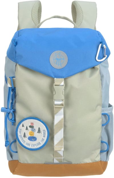 Lässig rugzak voor kinderen Mini Outdoor Backpack - Sunny Explorer Green / Blue kaki