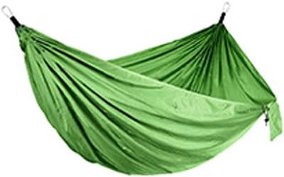 Camping Hangmat - Outdoor Reishangmat - Ontspannen Buiten - Lichtgewicht Parachutestof - 270 x 140 cm - Groen
