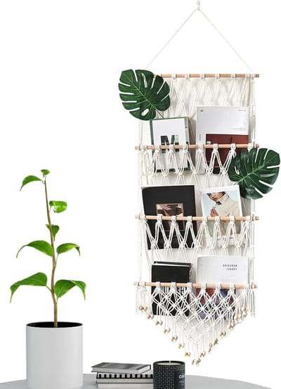 Hangmat Knuffels - Speelgoed Opberger - Kamer Decoratie - Handgeweven Katoen - 50x120cm - Niet gespecificeerd