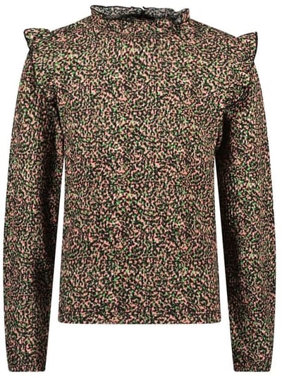 B.Nosy Meisjes top - Billie - Loving AOP