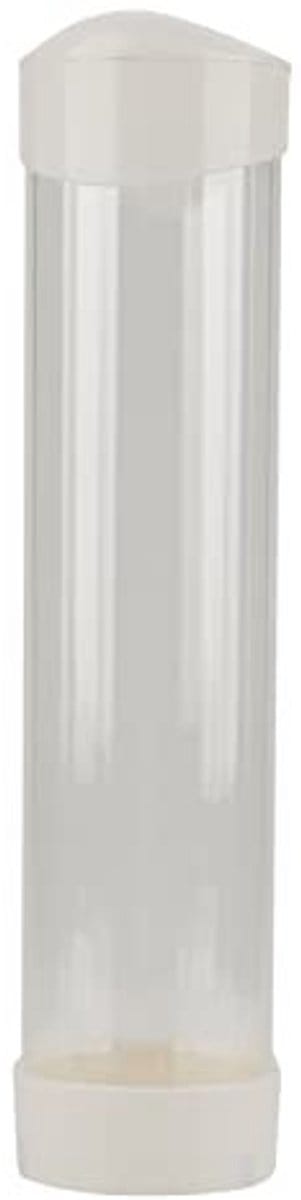 Dailygoods- Bekerdispenser Pull-type - Dispenser voor 60/80 Bekers - Papieren Bekers - Waterbekers - Stofdichte Hoes - Roestvrij Staal