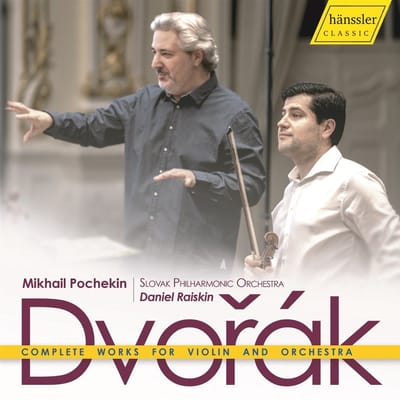 Mikhail Pochekin, Slovak Philharmonic Orchestra, Daniel Raiskin - Dvořák: Complete Works For Violin And Orchestra (CD)