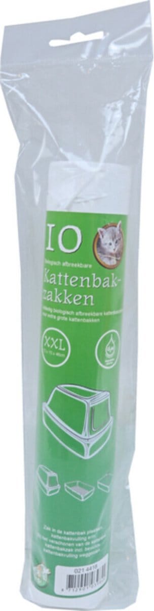 10 Plastic Kattenbakzakken - 69 x 20 x 46cm