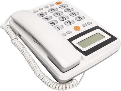 Vaste Telefoon - Senioren Telefoon - Duidelijk Bellen - Grote Knoppen - Niet van toepassing - Wit