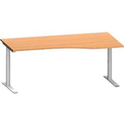 Schäfer Shop Genius bureau MODENA FLEX, aanbouw rechts, beuk