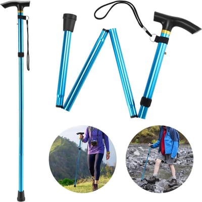 Nexvo® Loopkrukken – Elleboogkrukken – Wandelstok - Blauw- ‎29cm x 15cm x 4cm