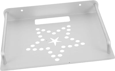 Projector Muurbeugel - Router Houder - Apparaten Ophangen - Ventilatie Ontwerp - 24.5 x 20 x 3.5 cm - Wit