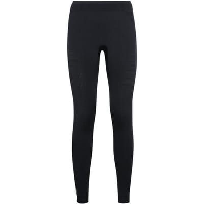 ODLO BL Bottom long PERFORMANCE WARM ECO Vrouwen Thermobroek - Black, Odlo Graphite Grey - Maat L